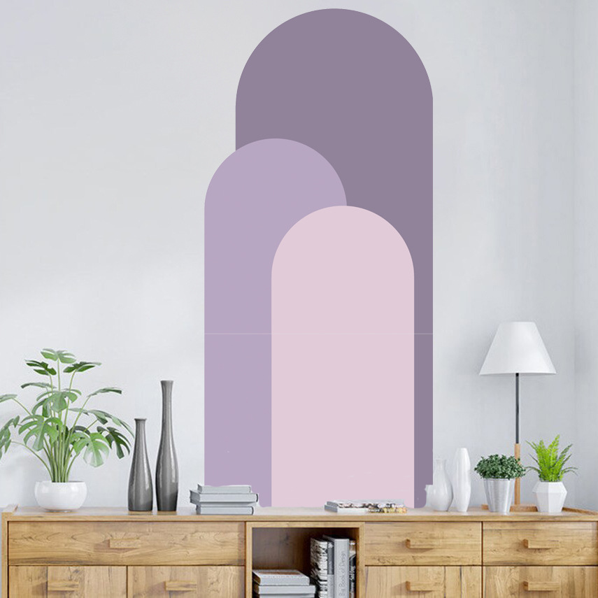 Bohemian Arch Wall Stickers Li - Pvc Panel Background 评论和价格