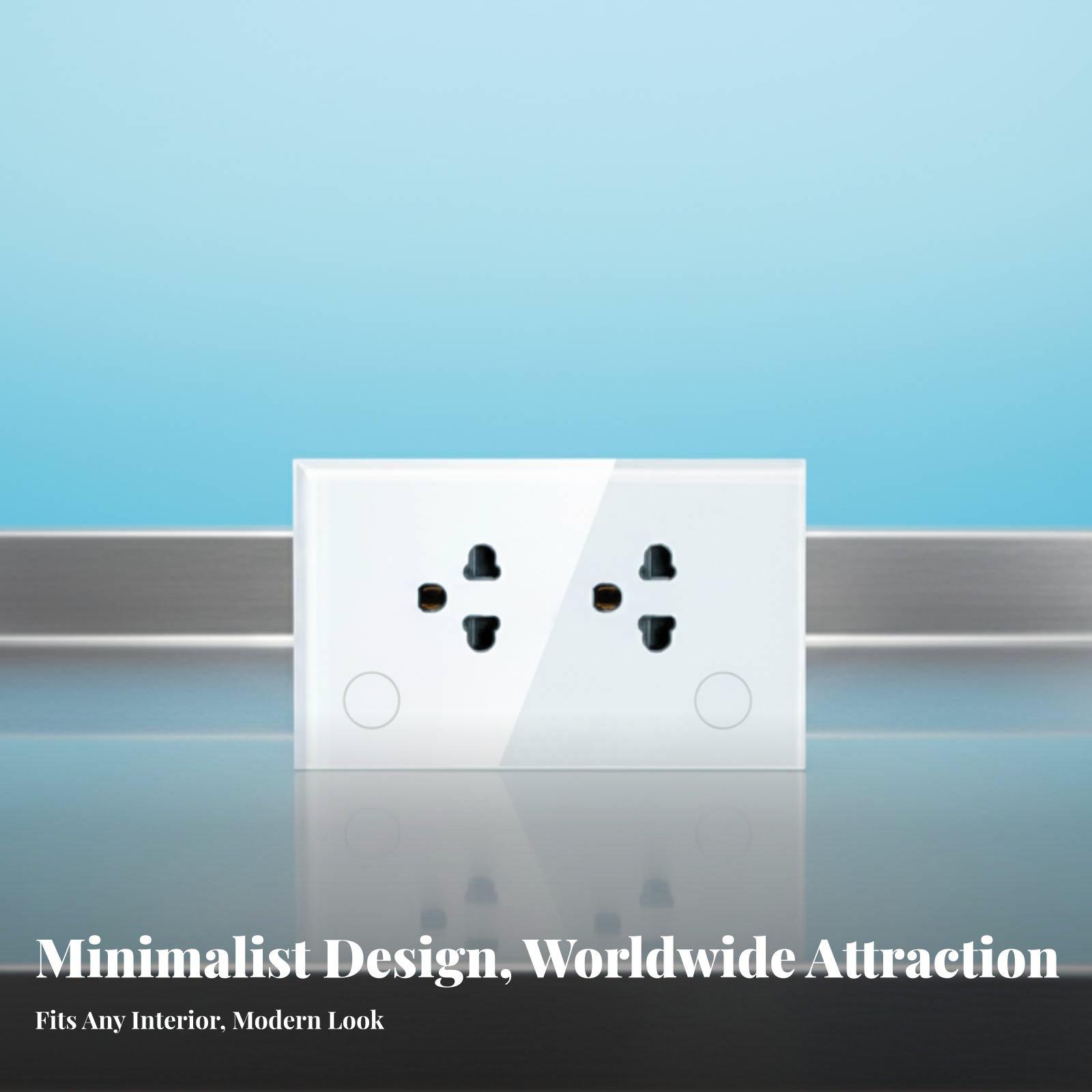 Matter Enabled Wifi Wall Socke - Timer Dual Outlet 评论和价格
